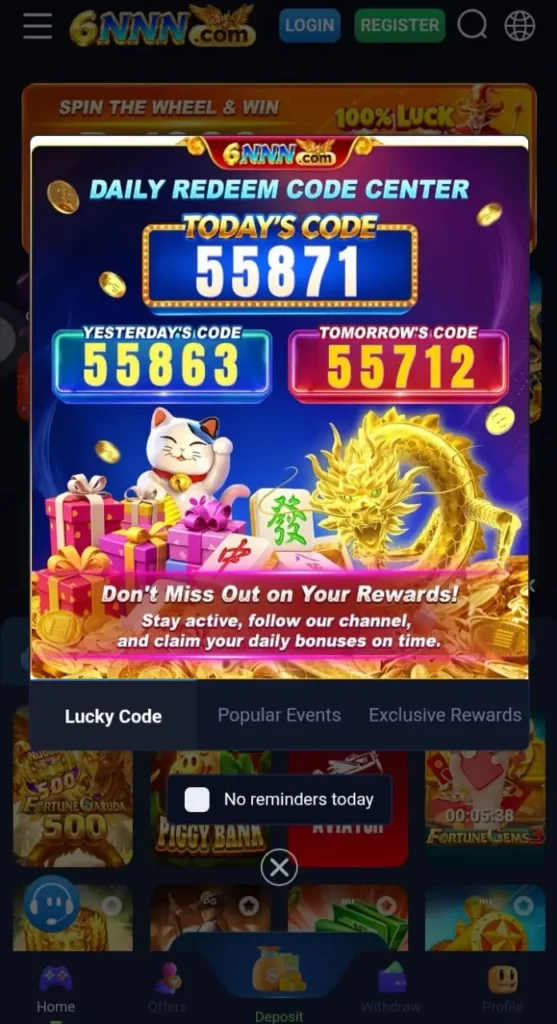 6NNN Bonuses 