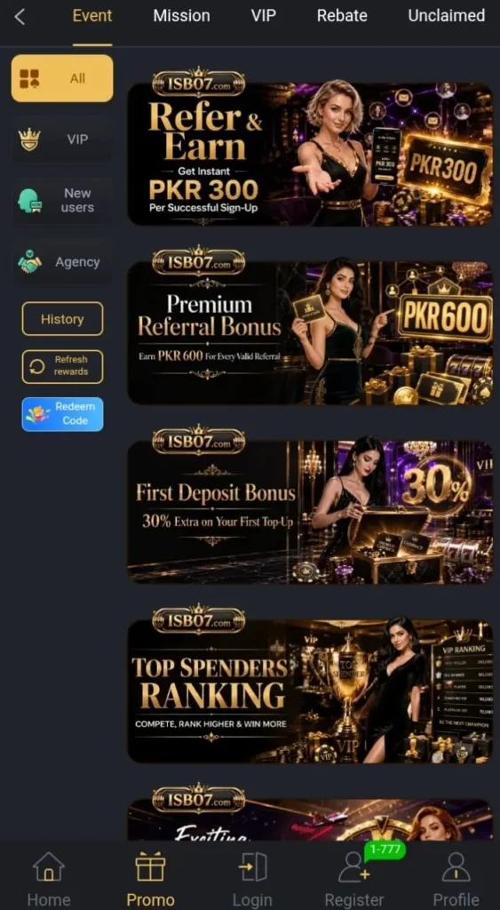 ISB07 Bonuses 