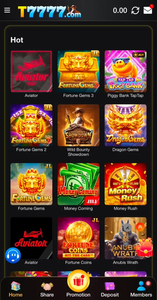 T7777 Game
