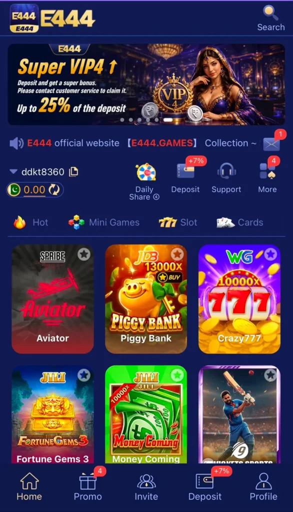 E444 Game