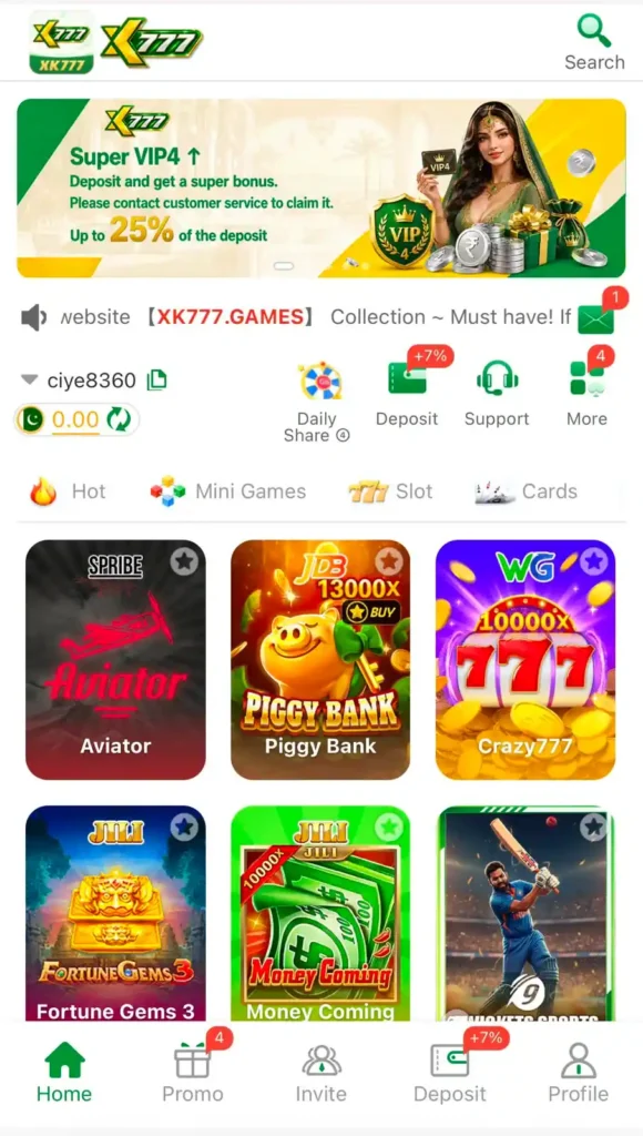 XP777 Game