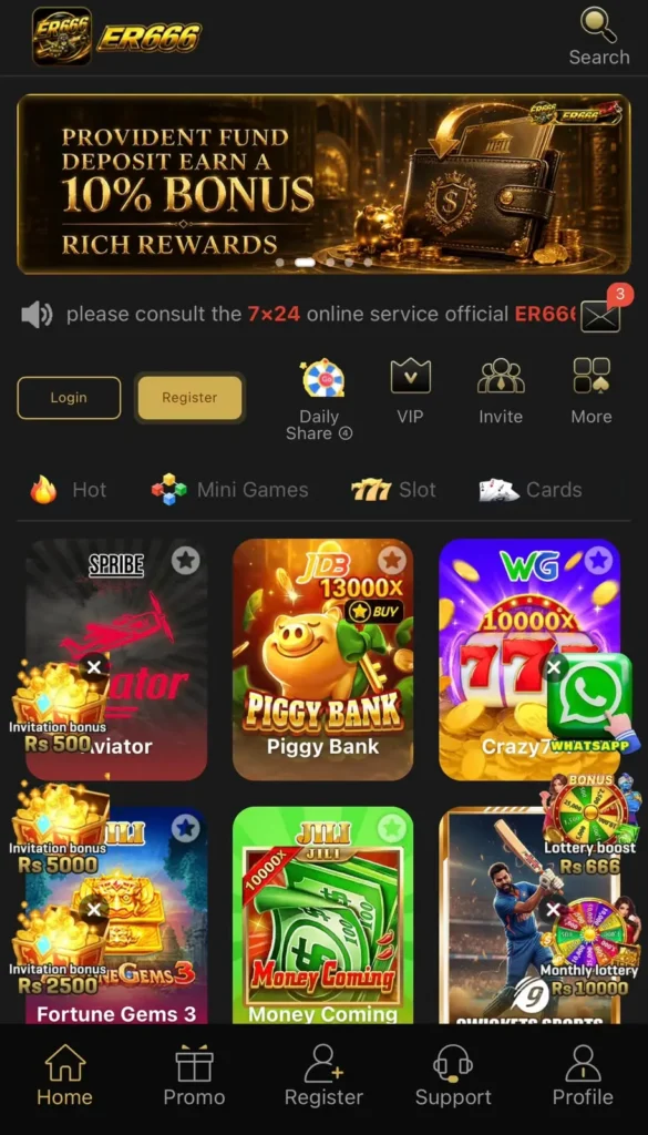 ER666 Game